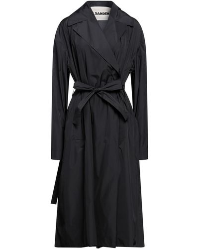 Jil Sander Overcoat & Trench Coat - Black