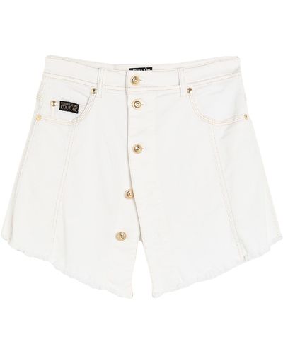 Versace Denim Skirt - White