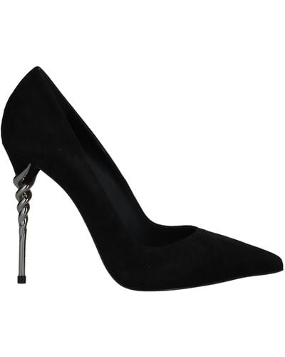 Le Silla Court Shoes - Black