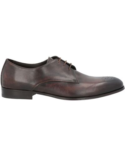 Canali Lace-up Shoes - Gray