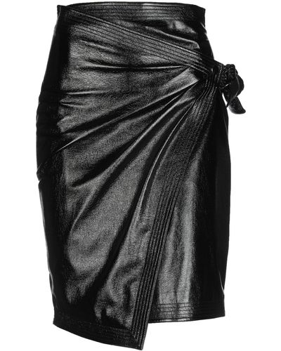 Manila Grace Midi Skirt - Black