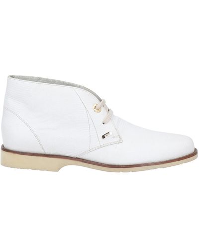 Pakerson Ankle Boots - White