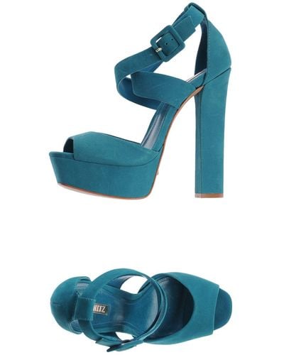 SCHUTZ SHOES Sandals - Blue