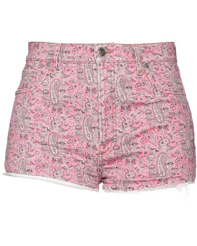 Etro Denim Shorts - Pink