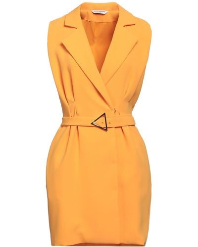 Amanda Uprichard Mini Dress - Orange