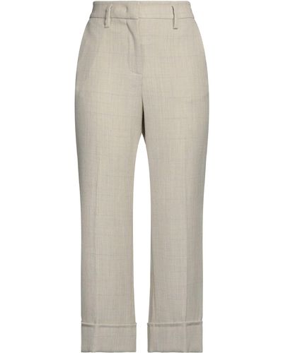 Anneclaire Trousers - Natural