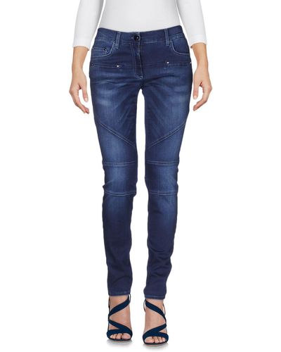 Byblos Pantaloni Jeans - Blu