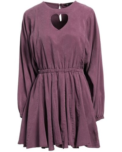 Desigual Mini Dress - Purple