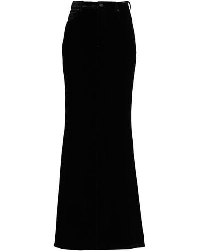 Saint Laurent Maxi Skirt - Black