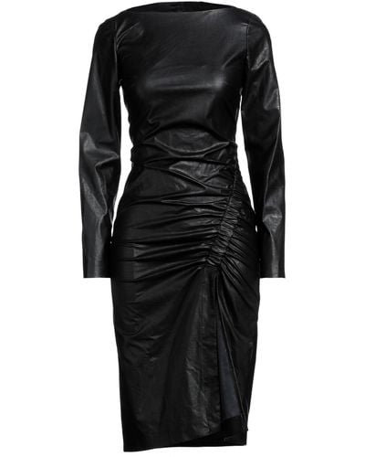 Suoli Midi Dress - Black