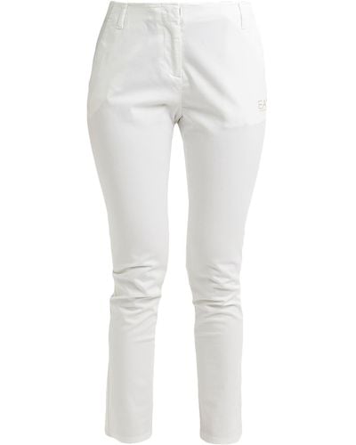 EA7 Trousers - White