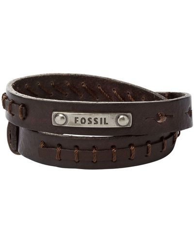 Fossil Bracelet - Brown