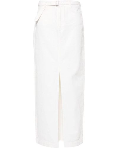 Blugirl Blumarine Jupe en jean - Blanc