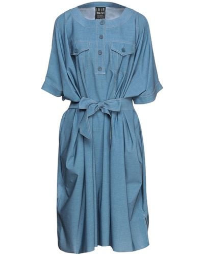 Irie Wash Midi Dress - Blue