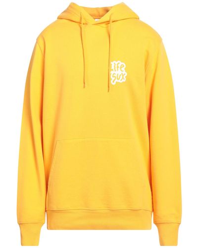 LIFE SUX Sweatshirt - Yellow