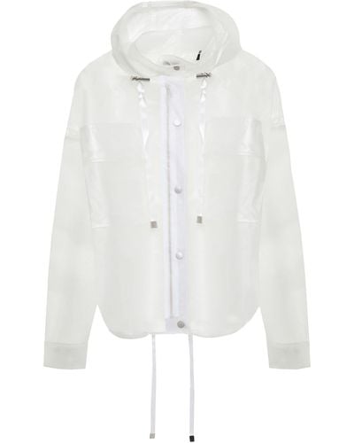 ATM Overcoat & Trench Coat - White