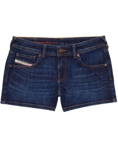DIESEL Shorts Jeans - Blu
