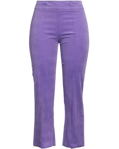 Avenue Montaigne Trouser - Purple