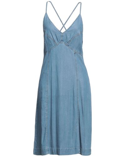 Guess Midi Dress - Blue