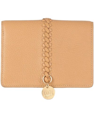 See By Chloé Camel Document Holder Leather - Natural