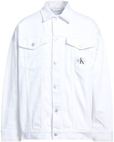 Calvin Klein Denim Outerwear - White