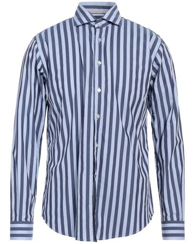 Blue Alessandro Lamura Shirts for Men | Lyst