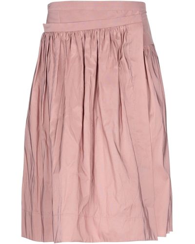 Rochas Midi Skirt - Pink