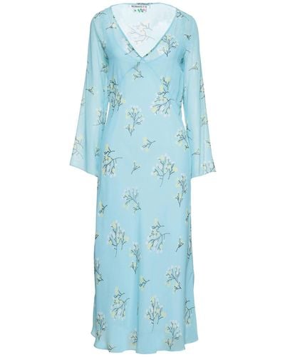 BERNADETTE Midi Dress - Blue