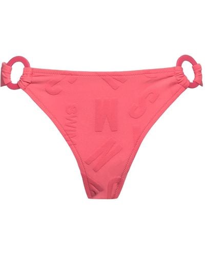 Moschino Bikini Bottoms & Swim Briefs - Pink