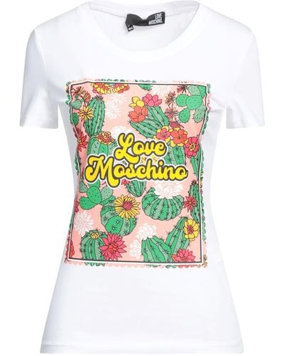 Love Moschino T-shirts - Weiß