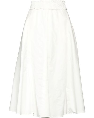 Fedeli Midi Skirt - White