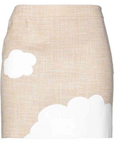 Boutique Moschino Mini Skirt - Natural