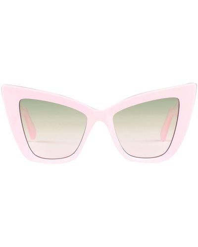 Gcds Sunglasses - White