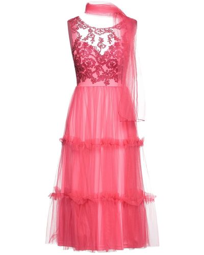 No Secrets Vestido midi - Rosa