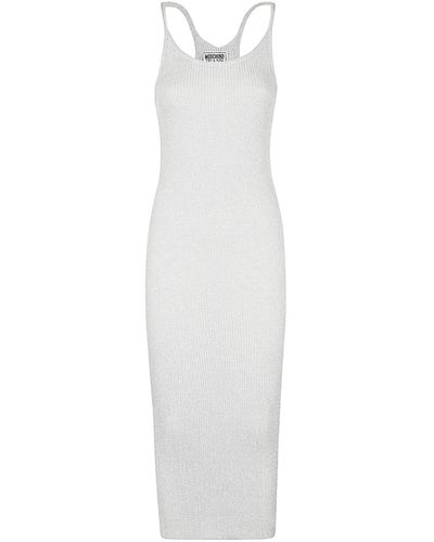Moschino Midi-Kleid - Weiß