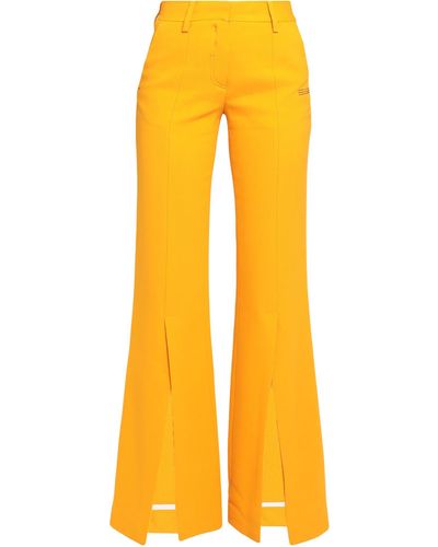 Off-White c/o Virgil Abloh Trousers - Yellow