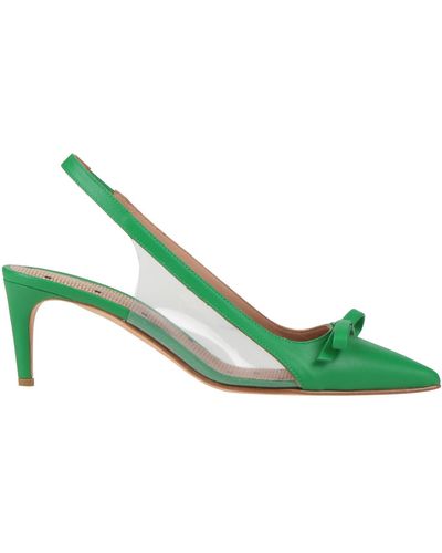 Red(V) Court Shoes - Green