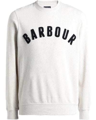 Barbour Sweatshirt - Weiß