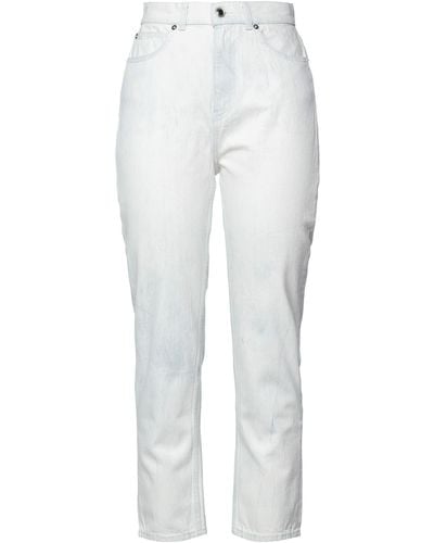 IRO Pantalon en jean - Blanc