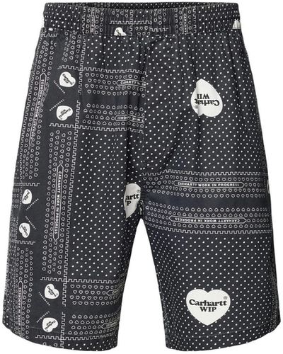 Carhartt Shorts & Bermudashorts - Grau