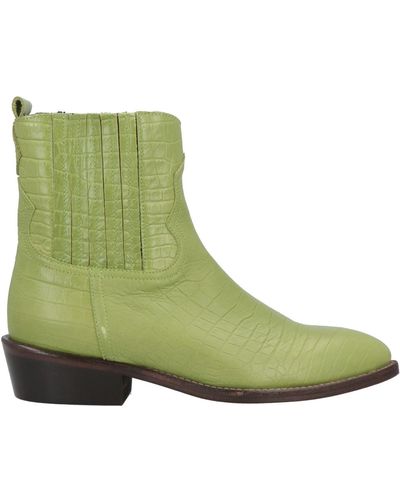 Ame Ankle Boots - Green