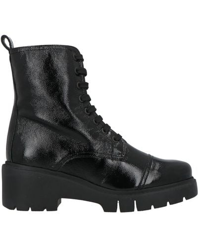 Unisa Ankle Boots Leather - Black