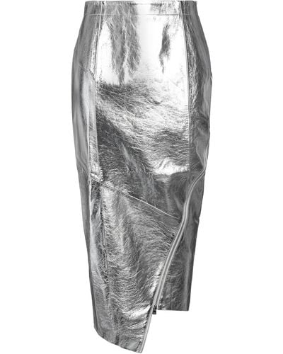 LEO LIN Midi Skirt - Grey