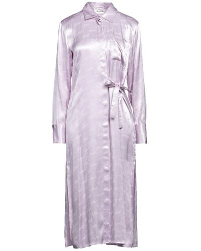Blugirl Blumarine Midi Dress - Purple