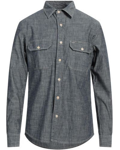 Tela Genova Denim Shirt - Grey