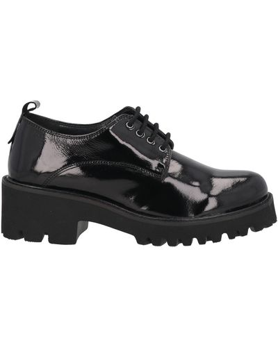 CafeNoir Chaussures à lacets - Noir