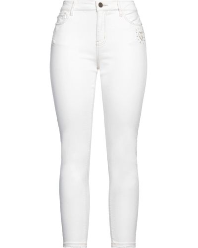 Desigual Denim Trousers - White