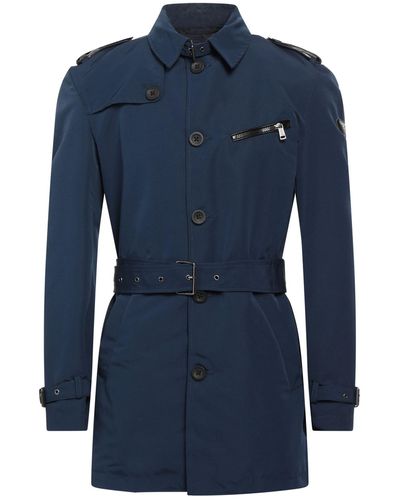 Guess Overcoat & Trench Coat - Blue
