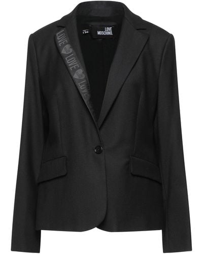 Love Moschino Suit Jacket - Black