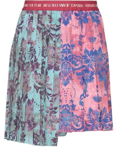 Versace Mini Skirt Polyester - Blue
